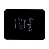 Glückwunschklasse Jahrgangsname Schule Protokoll Magnet (Horizontal)