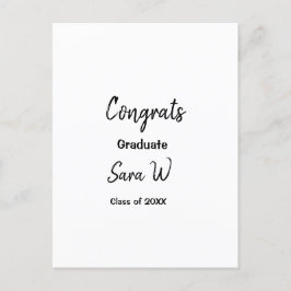 Glückwunschklasse Jahrgangsname Schule Protokoll Postkarte