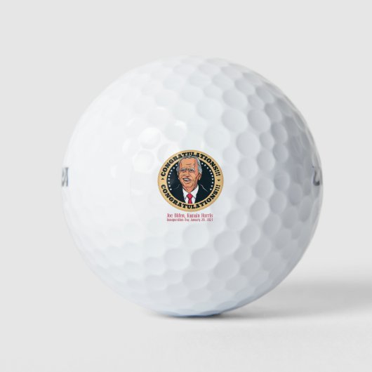 Glückwunschpräsidentin jojoden golfball (Vorderseite)