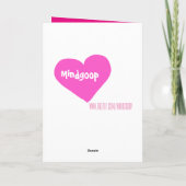 Glückwunschregenbogenkarte Karte (Rückseite)