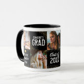 Glückwunschs 2025 Graduate Foto Gift Tasse (Vorderseite Links)