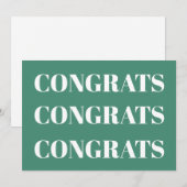 Glückwunschs Aquamarine (Vorne/Hinten)