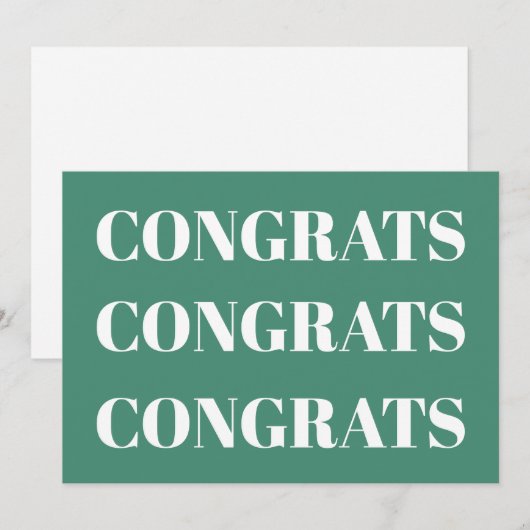 Glückwunschs Aquamarine (Vorne/Hinten)