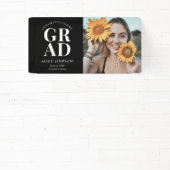 Glückwunschs Chic Foto Abschluss Banner (InSitu)