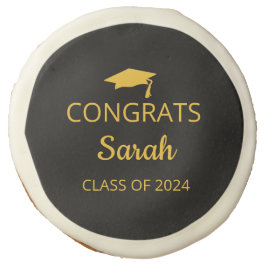 Glückwunschs Grad 2024 Girly Black and Gold Class