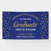 Glückwunschs Grad Abschluss 2022 Banner (Horizontal)