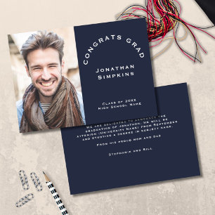 Glückwunschs Grad Foto Marineverkündung Ankündigung