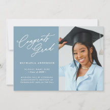 Glückwunschs Grad Moderner Foto Abschluss