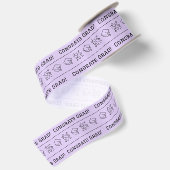 Glückwunschs Grad Ribbon Satinband (Rückseite)