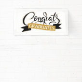 Glückwunschs Graduates Calligraphy Banner (InSitu)