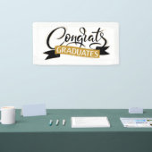 Glückwunschs Graduates Calligraphy Banner (Messe)