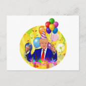 Glückwunschvogel Postkarte (Vorderseite)