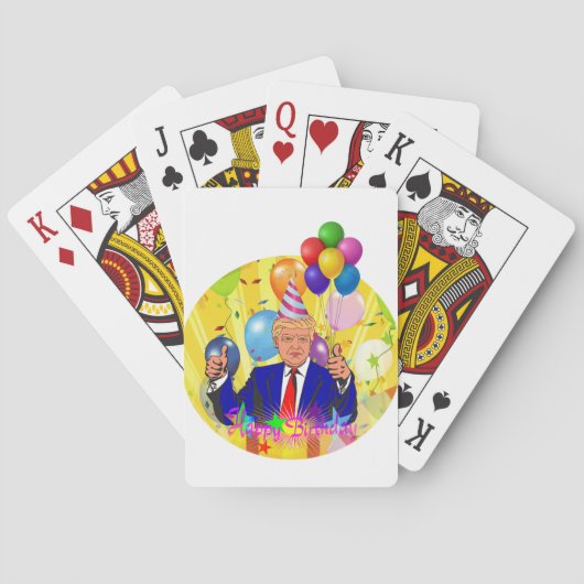 Glückwunschvogel Spielkarten (Rückseite)