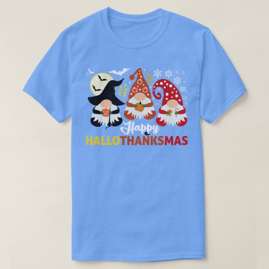 glückyhallothanksmas 7 T-Shirt (Design vorne)