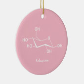 Glucose Sugar Chemistry Science Cool Keramikornament (Rechts)