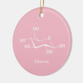 Glucose Sugar Chemistry Science Cool Keramikornament (Links)