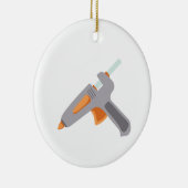 Glue Gun Keramik Ornament (Rechts)