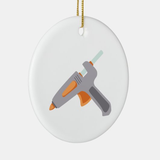 Glue Gun Keramik Ornament (Rechts)