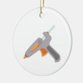 Glue Gun Keramik Ornament (Links)
