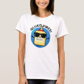 Glued Vibes Funny Glue Pub T-Shirt (Vorderseite)
