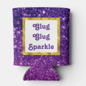 Glug Glug Sparkle Funny Dosenkühler (Rückseite)