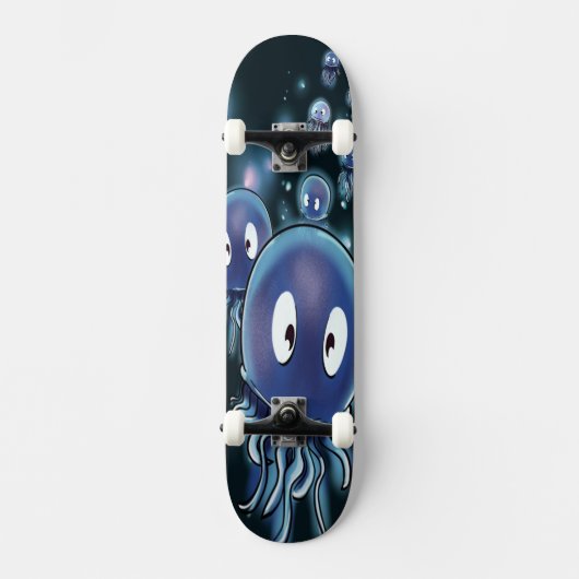 Glüh Ride Skateboard (Vorderseite)