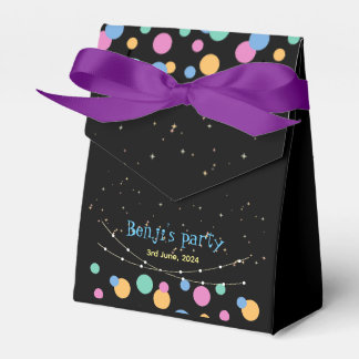 Glüh & Roll Geburtstagsparty individuell schwarz Geschenkschachtel