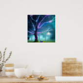 Glühbaum Poster (Küche)