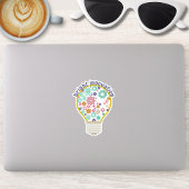 Glühbirne Aufkleber