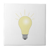 Glühbirne Fliese (Vorderseite)