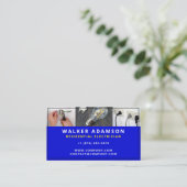 Glühbirne für Minimal- und Moderne elektrische Bli Visitenkarte (Stehend Vorderseite)