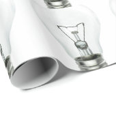 Glühbirne Geschenkpapier (Rolleneckpunkt)