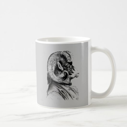 Glühbirne im Anzug Kaffeetasse (Rechts)