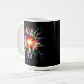 Glühbirne Kaffeetasse (Vorderseite Links)