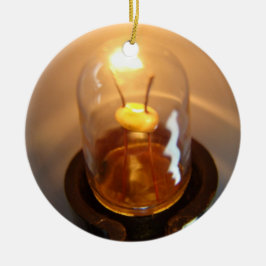 Glühbirne Keramikornament