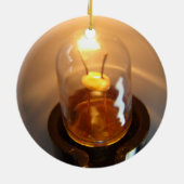 Glühbirne Keramikornament (Hinten)