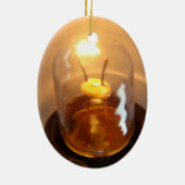 Glühbirne Keramikornament (Hinten)
