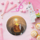 Glühbirne Pappteller (Party)