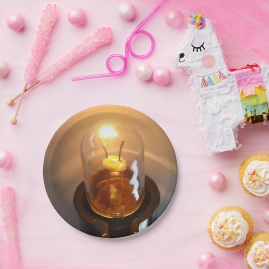 Glühbirne Pappteller (Party)