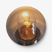 Glühbirne Pappteller (Vorderseite)