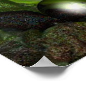 Glühbirne Poster (Ecke)