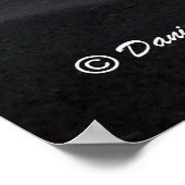 Glühbirne Poster (Ecke)