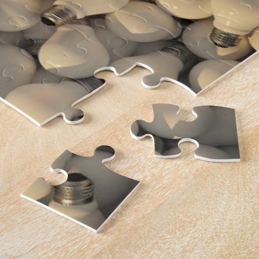 Glühbirne-Puzzle Puzzle (Seite)