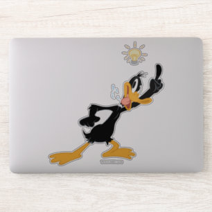Glühbirne über dem Kopf des DAFFY DUCK™ Aufkleber