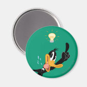 Glühbirne über dem Kopf des DAFFY DUCK™ Magnet (Vorderseite/Rückseite)