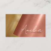 Glühbirne und Gold-ID942 Visitenkarte (Vorderseite)