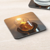 Glühbirne Untersetzer (Linke Seite)