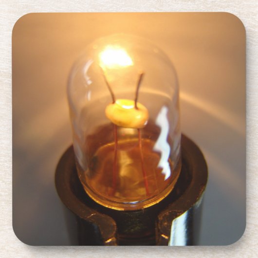 Glühbirne Untersetzer (Vorderseite)