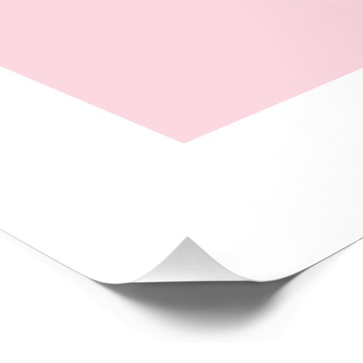 Glühbirnen-Glitzern Poster (Ecke)