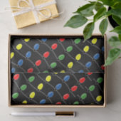 Glühbirnen in fröhlichen Farben Seidenpapier (Geschenk)